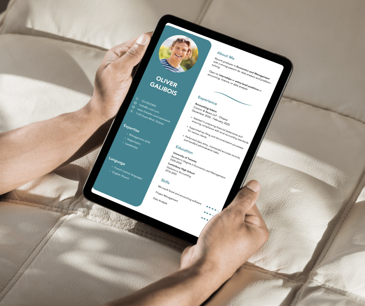 First job tech resume templates – Designed for new graduates & career starters