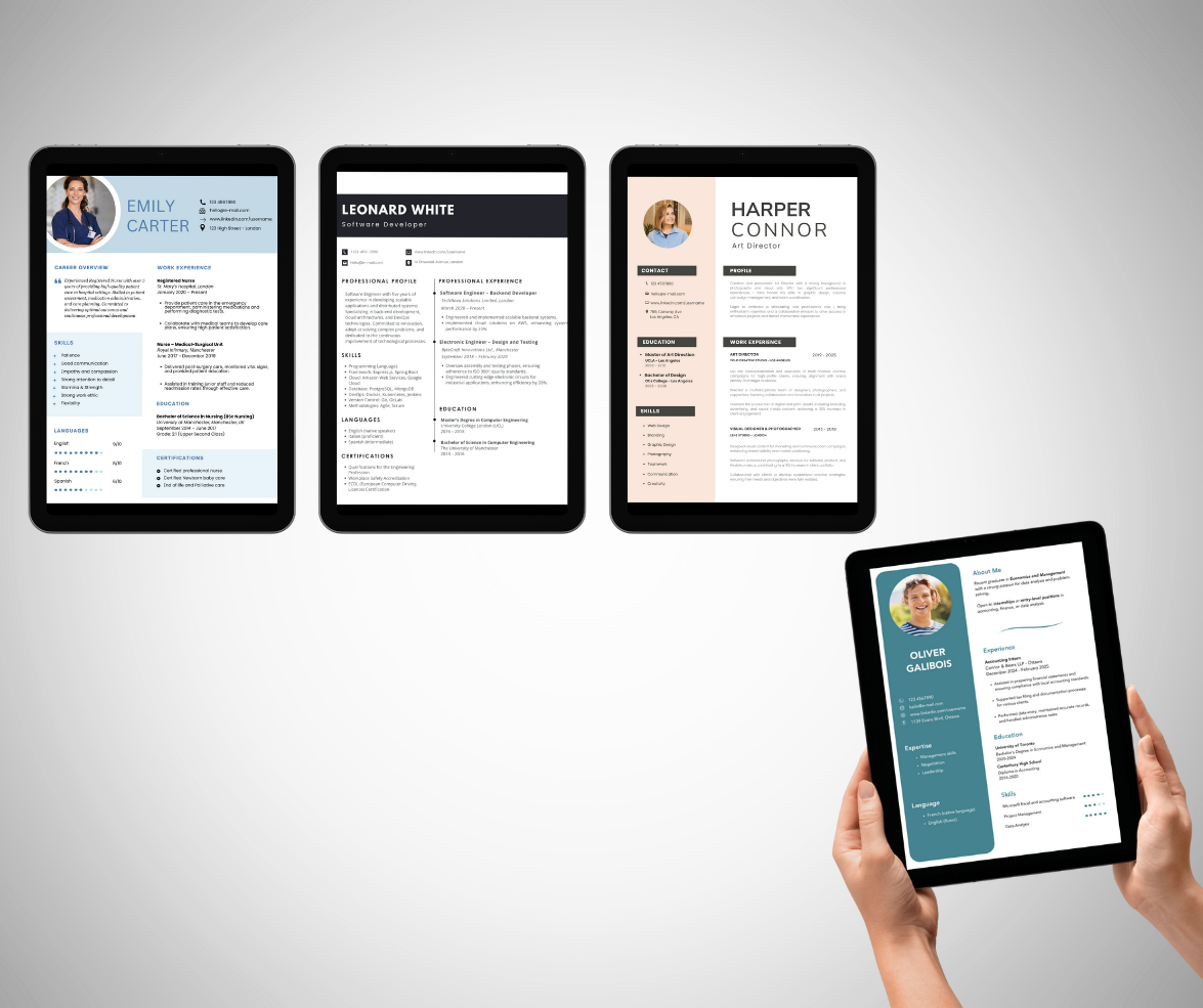 Ultimate resume template bundle – Every CV design you’ll ever need
