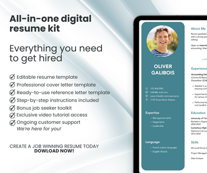 First job tech resume templates – Designed for new graduates & career starters