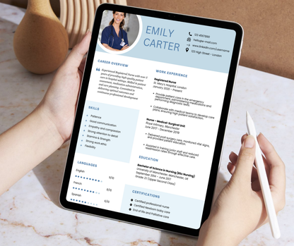Healthcare resume templates – Professional & ATS-friendly for medical careers